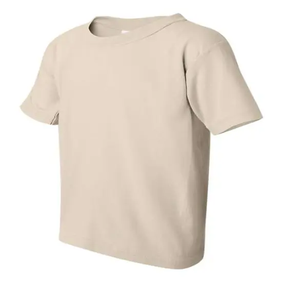 Gildan&reg; Heavy Cotton Youth Crewneck Short Sleeve T-Shirt - 5000B Natural {2}