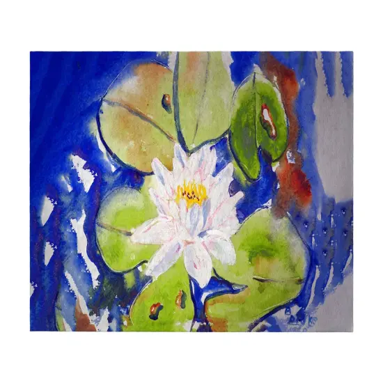 Betsy Drake Lily Pad 30 X 50 Inch Comfort Floor Mat {1}