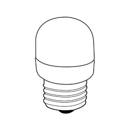 SUNLITE Green 0.5w Tubular T10 Medium Screw In Base Light Bulb {3}