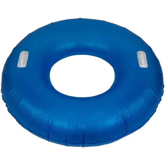 Northlight 42" Blue Sparkle Inflatable Swimming Pool Tube Ring Float {1}