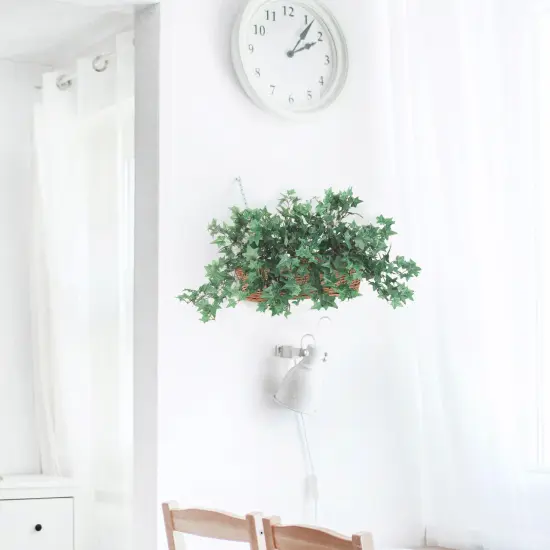 12-Pack: 13" Mini English Ivy Bush with 176 Silk Leaves, Floral Home by Artificial Flowers {5}