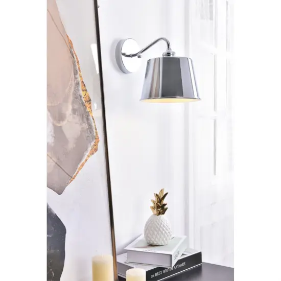 Nota 1 light chrome Wall Sconce {2}