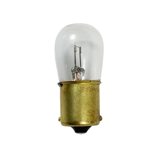 GE 1317 34265 3w 6v B6 BA15s Low Voltage Miniature Aircraft Aviation Light Bulb {1}