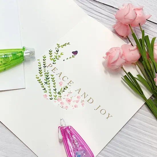 Wrapables Novelty Sticker Machine Pens, Decorative DIY Stationery Supplies for Home Office School Cafe & Hearts {7}