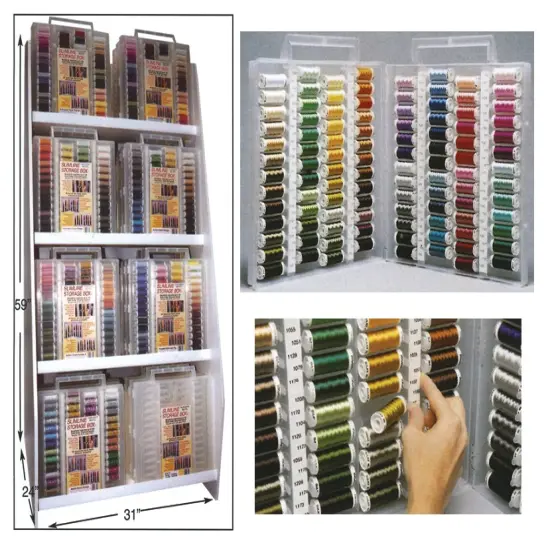 Sulky Slimline Storage Box-13"X13"X2" {2}