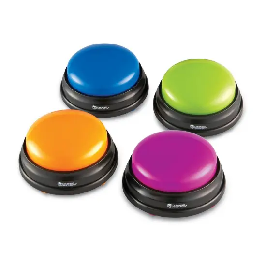 Answer Game Show Buzzers, Set of 4 {1}