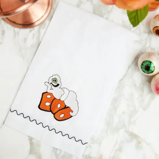 Boo Halloween Guest Towel {5}