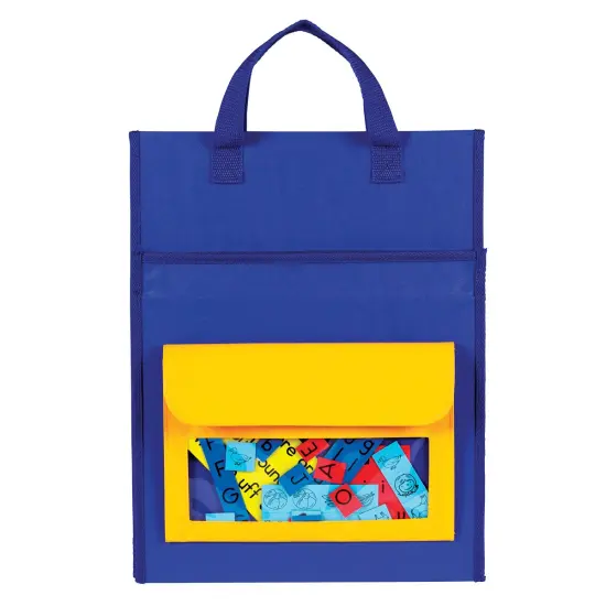 Learning Resources Magnetic Tabletop Pocket Chart Blue {4}