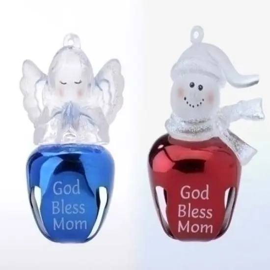 Roman 24ct Blue, Red, and White Jingle Buddies Christmas Ornaments, 2.5" {1}