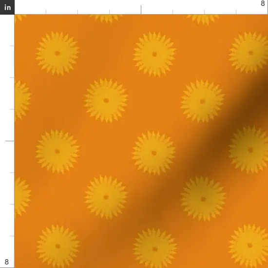 Various Fabrics by the Yard or Fat Quarter Orange Forest Woodland Gold Tree Sun Earthy Camping Earth Tones Custom Printed Fabric by Spoonflower {4}