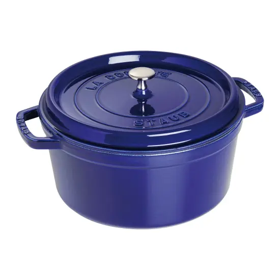 STAUB Cast Iron 7-qt Round Cocotte {7}