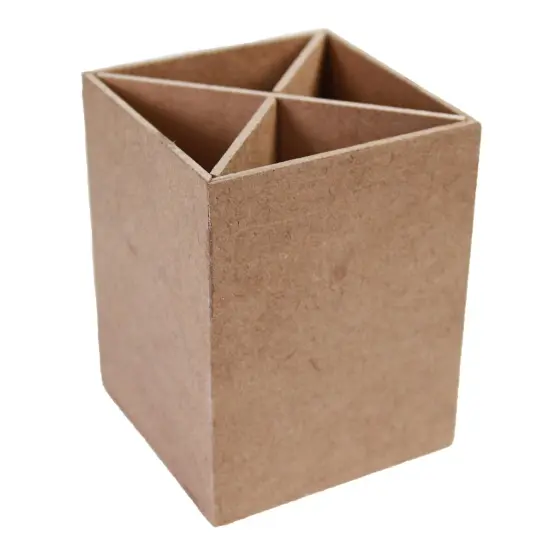 Little Birdie MDF Four Compartment Table Organizer 3"X4"-3"X4" {1}