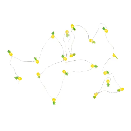 Northlight LED Pineapple Fairy Lights - Warm White - 2.75' Silver Wire - 10ct Yellow {5}