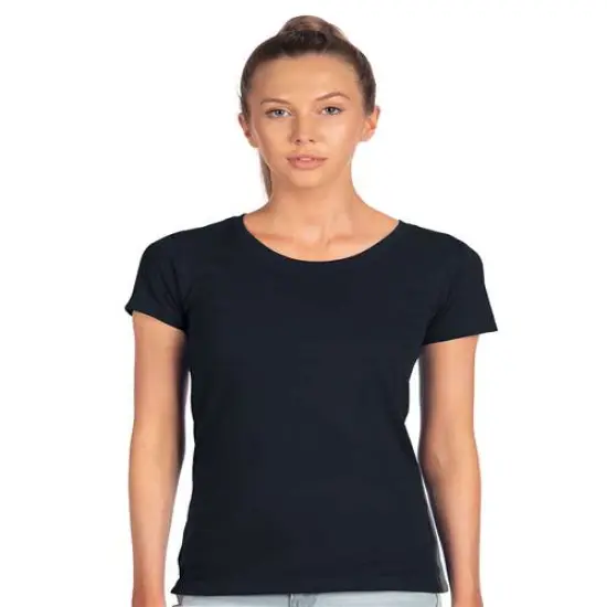 Next Level&reg; Women's Ideal Crewneck Short Sleeve T-Shirt Midnight navy {1}
