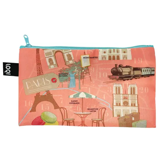 LOQI Urban Cities Zip Pockets (Set of 4) {3}