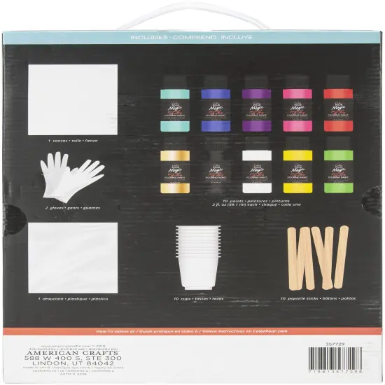 American Crafts Color Pour Magic Starter Kit 35/Pkg {3}