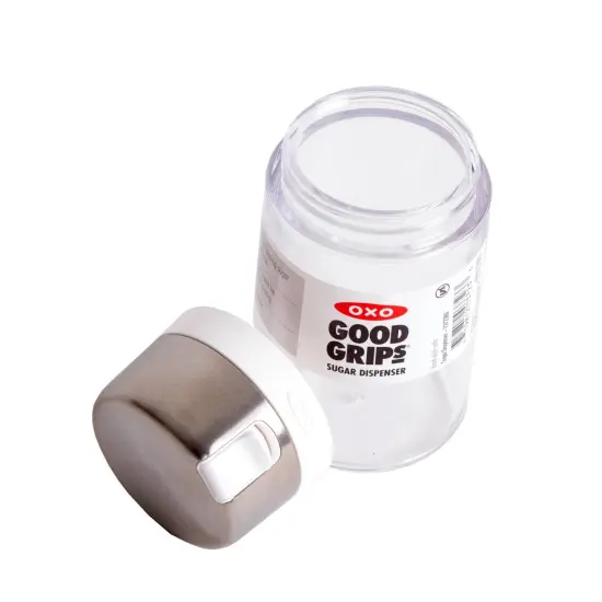 OXO Good Grips Sugar Dispenser Clear BPA-Free Plastic with Pour Spout {3}