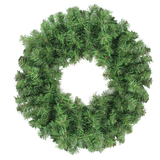 Northlight Colorado Spruce Artificial Christmas Wreath - 16" - Unlit Green {1}