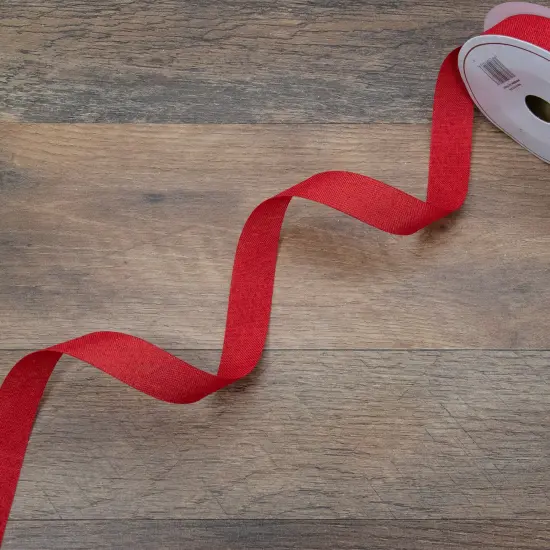 Northlight Red Grosgrain Craft Ribbon 7/8" x 10 Yards {3}