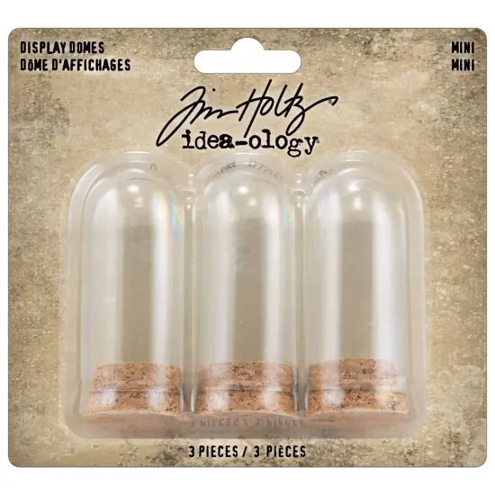 Tim Holtz Idea-Ology Display Domes Mini-3/Pkg {1}