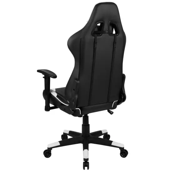 Emma and Oliver Z200 Gaming Chair Racing Office Ergonomic Computer PC Chair with Reclining Back Blue {9}