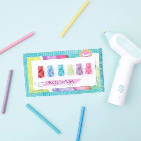 We R Creative Flow Hot Glue Sticks 30/Pkg-Multicolor {6}