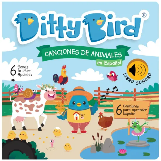 Ditty Bird Ditty Bird Song Books in Spanish - Set of 2 {5}