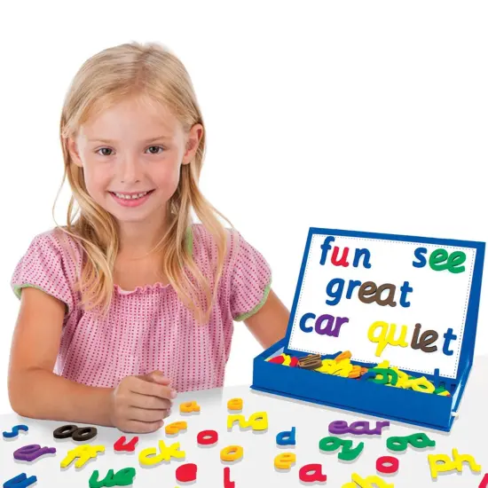 Rainbow Phonics Magnetic Letters, 85 Pieces {4}