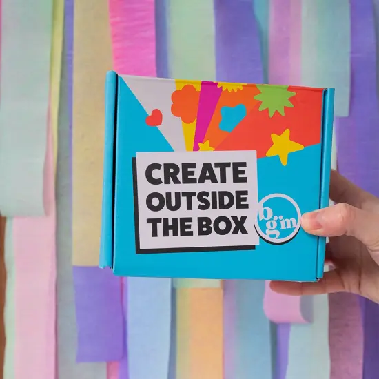 Buttons Galore Seasonal Craft Box- Spring Pastel Craft Supplies Sequins Kit {5}