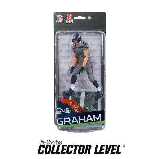 Seattle Seahawks McFarlane NFL Series 37 Figure Jimmy Graham Grey Uniform Chase {1}