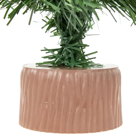 Northlight 12" Mini Pine Full Artificial Christmas Tree, Unlit Green {5}