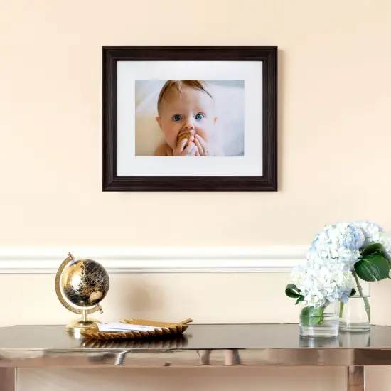 ArtToFrames 16x16 Inch Picture Frame, This 1.50 Inch Custom Wood Poster Frame is Available in Multiple Colors, Great for Your Art or Photos - Comes with Regular Glass andFoam Backing 3/16 inch (V-78238-16x16) {2}