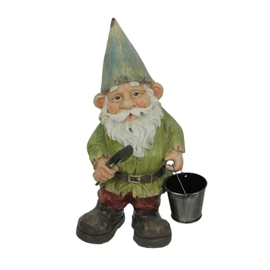 15.3 inch Resin Working Garden Gnome Decor Sculpture Lawn Yard Decoration {5}