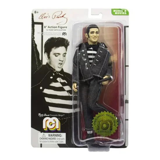 Mego Elvis Jailhouse Rock 8 Inch Action Figure {5}