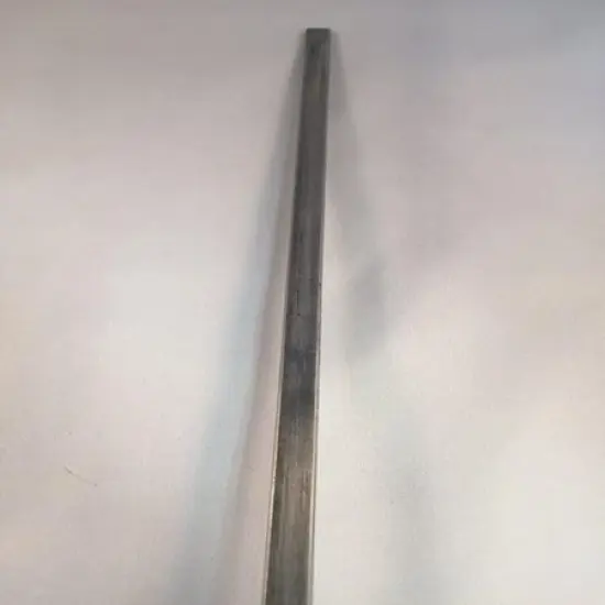 Stained Glass Reinforcing Bar, 1/8 x 1/4in Zinc Coated Steel rebar 3ft x 2 Pieces {1}