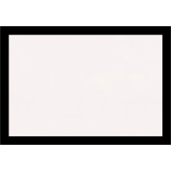 Basic Narrow Wood Framed Corkboard, White Cork {1}