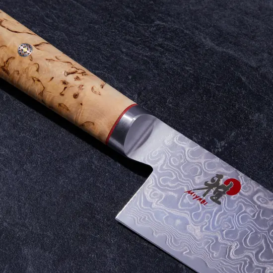 Miyabi Birchwood SG2 7-inch Santoku Knife {4}