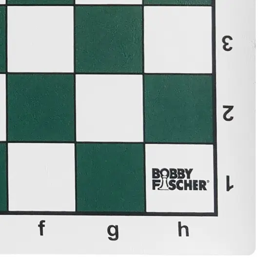 Bobby Fischer Tournament Roll Up Chess Board - Vinyl {2}
