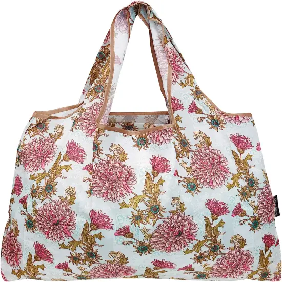 Wrapables Large Foldable Tote Nylon Reusable Grocery Bags, 4 Pack A Day in the Park {3}