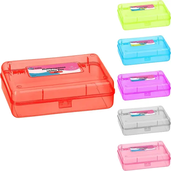 Enday Bright Color Multipurpose Utility Box Gray {5}