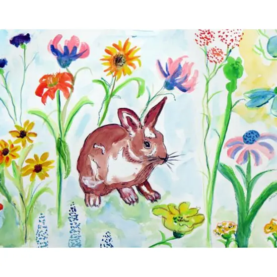 Betsy Drake Whiskers Place Mat Set of 4 {1}