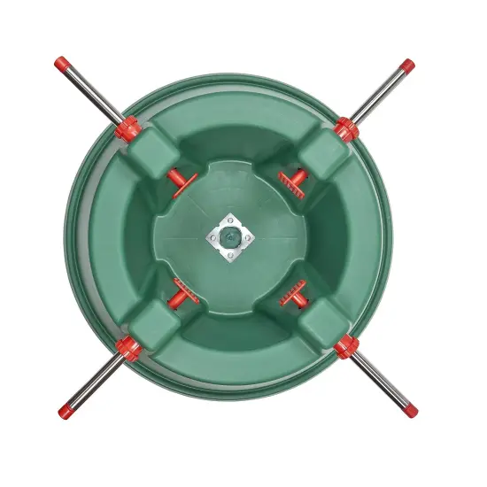 Simple Living Green Wide Mouth Simple Set Live Christmas Tree Stand - Holds Trees up to 6ft {4}