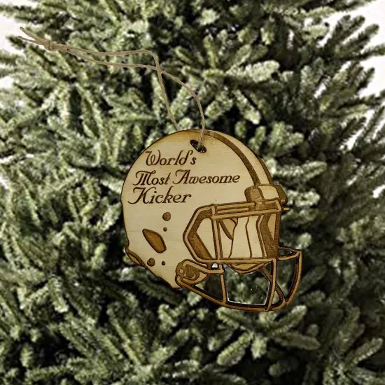 Worlds most Awesome Kicker - Ornament {2}