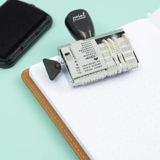 AC Point Planner Roller Stamp-Date {4}