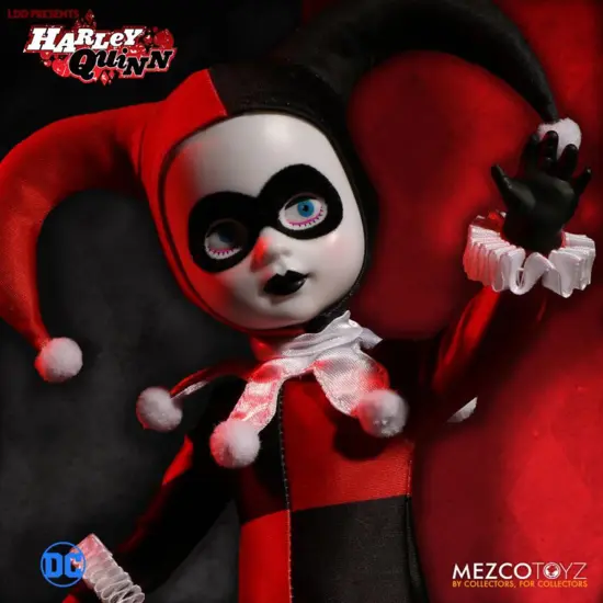 Mezco Toyz Living Dead Dolls Classic Harley Quinn Doll {6}