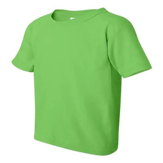 Gildan&reg; Heavy Cotton Youth Crewneck Short Sleeve T-Shirt - 5000B Lime {2}