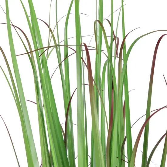 Northlight 40" Potted Artificial Green Onion Grass Plant {4}