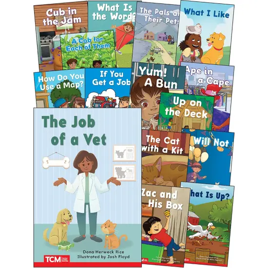 Decodable Books: Read & Succeed, Grade PreK-K, Set 2 {1}