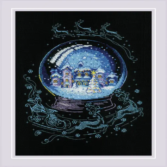 RIOLIS Counted Cross Stitch Kit 8.25"x11.75"-Winter Fairy Tale {1}