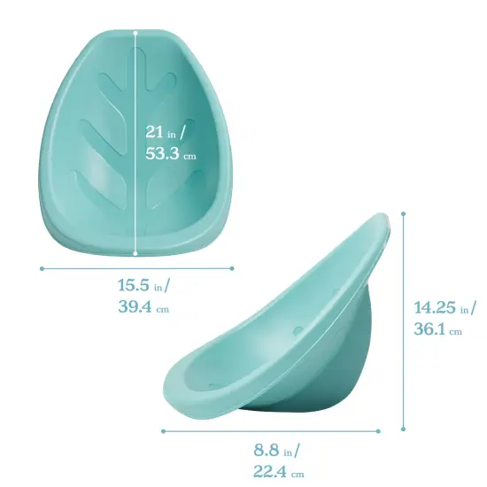 Leaf Floor Seat, Rocker Chair, 6-Piece Seafoam {2}